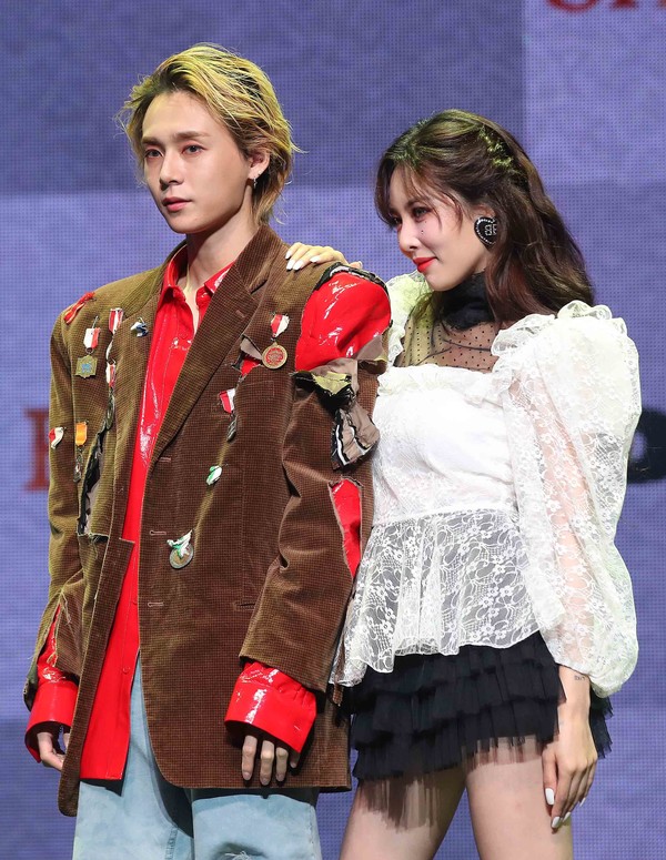 출처 = 뉴시스 / 던, 현아