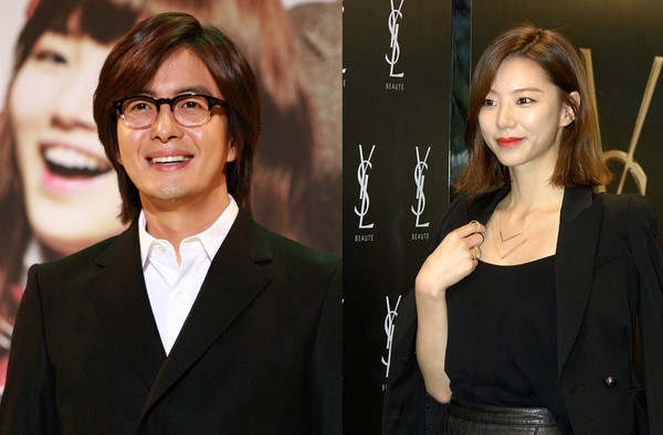 출처 = 뉴시스 / 배용준, 박수진