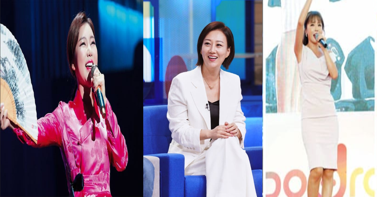 (왼쪽부터) 송가인, 장윤정, 홍진영/여성조선