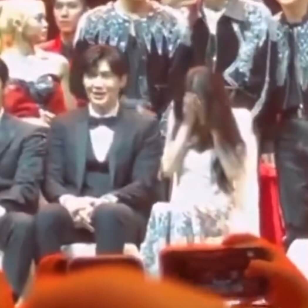 'AAA' 당시 외국 팬이 찍은 김선호와 한소희 /인터넷 커뮤니티 