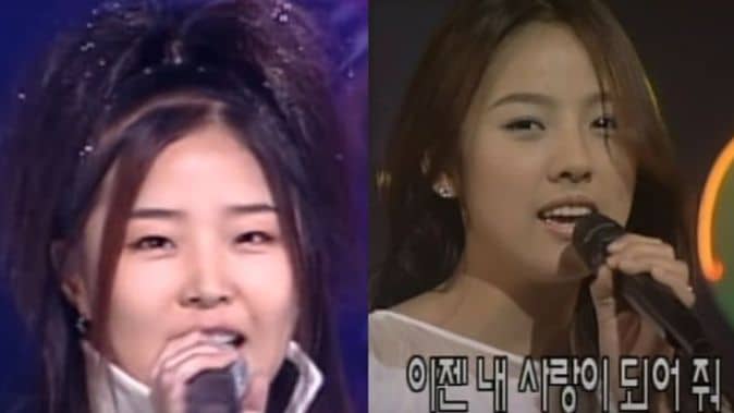 코요태 신지와 함께 노래를 부른 이효리/MBC