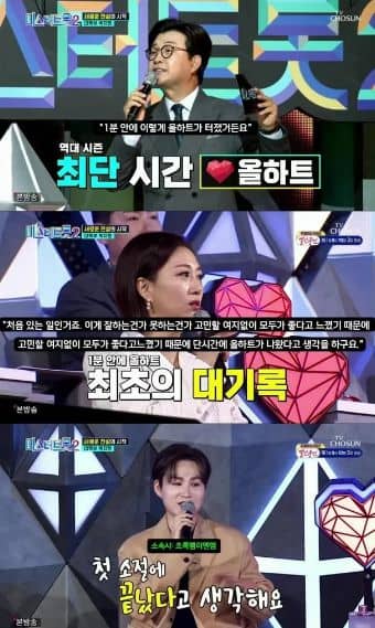 최단 기간 올하트를 받은 박지현 / TV 조선 '미스터트롯 2' 방송 캡처