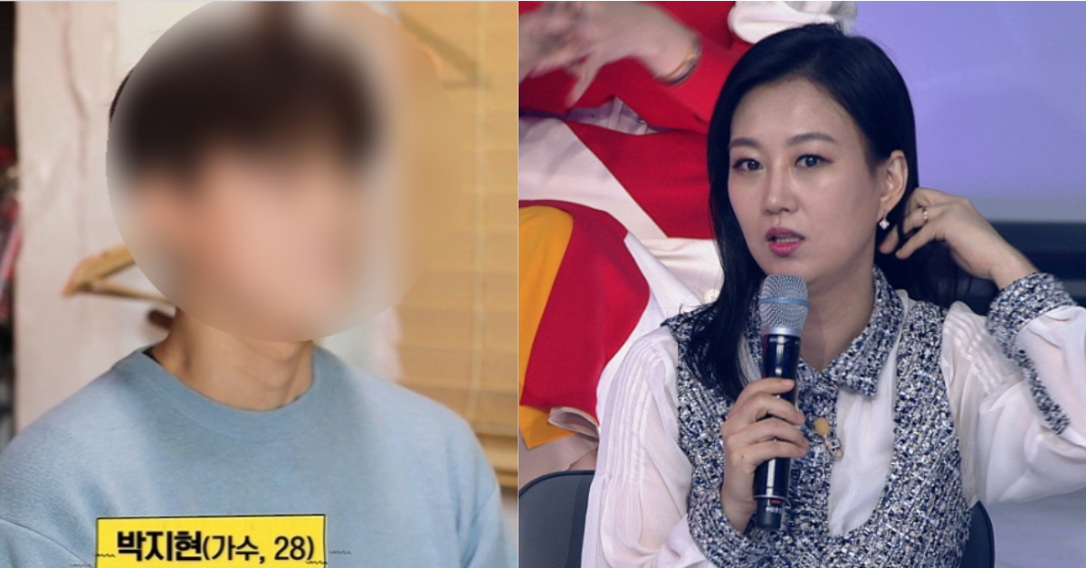 좌) 장윤정의 후배로 출연한 박지현 / 우) 장윤정 미스터트롯2 심사 장면 캡쳐