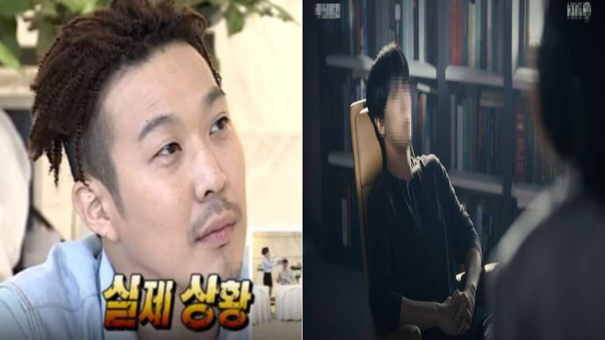 (좌) '무한도전-웨딩싱어즈'에서 정용화와 자신의 와이프 별이 듀엣을 하자 정색하는 하하의 표정/ MBC 무한도전, (우) 두뇌 공조에서 뇌과학자 역할을 맡은 정용화가 앉아있는 장면/ KBS 두뇌공조