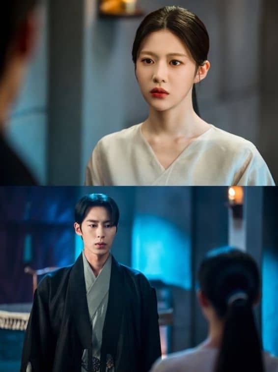 고윤정과 이재욱의 엇갈린 로맨스 / tvN '환혼' 방송 캡처