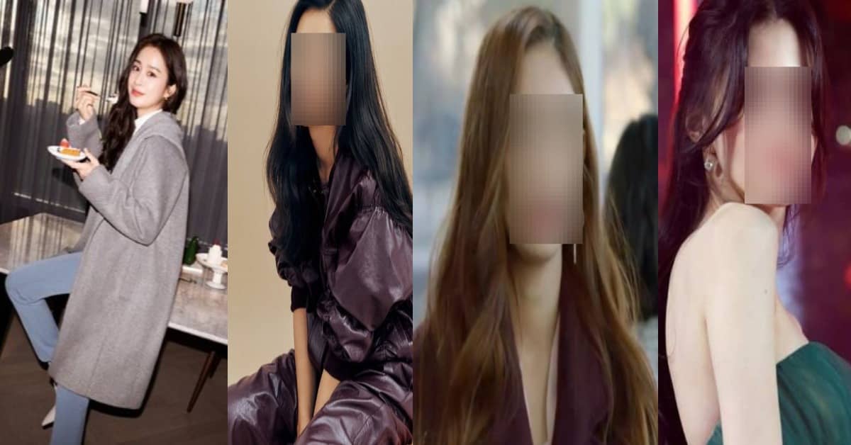 (좌측부터) 배우 김태희, 한채아, 이태임, 한소희/올리비아 로렌, 선데이 서울, JTBC, 한소희 인스타그램