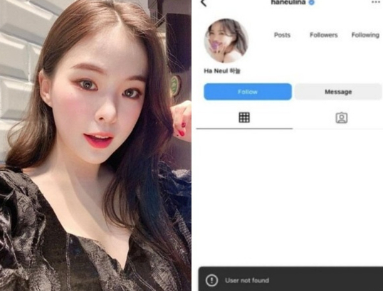 학교폭력 의혹 당시 장문의 사과글을 올렸던 유명 인플루언서 '하늘'/사진=온라인 커뮤니티 제공