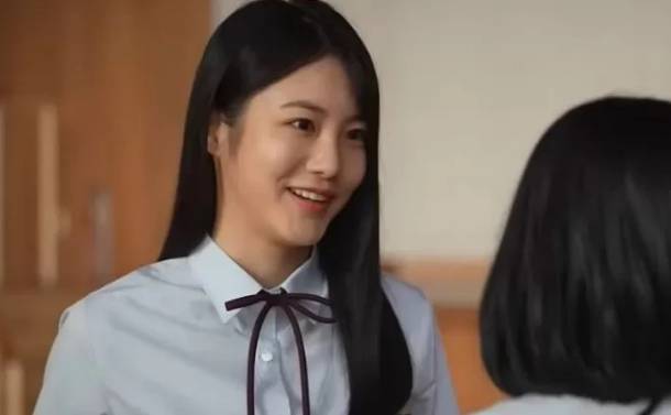 넷플릭스 '더 글로리’에서 임지연의 아역인 박연진 역을 맡은 신예은 /netflix '더글로리' 캡처