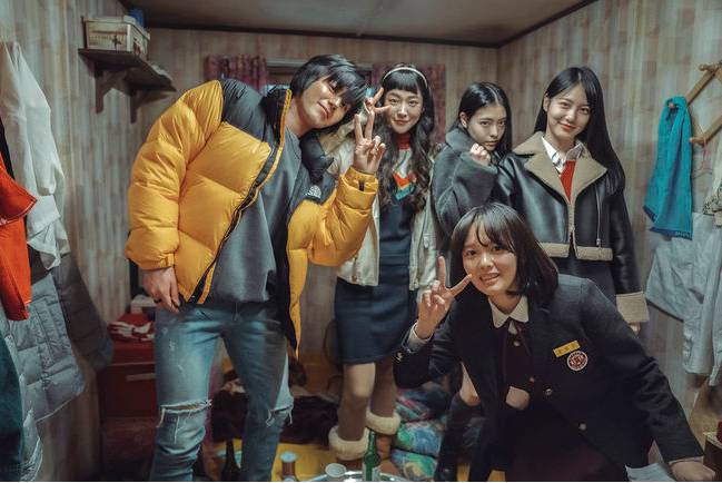 넷플릭스 '더 글로리' 비하인드 컷 /넷플릭스