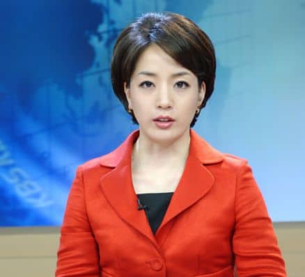 노현정 전 아나운서가 KBS 뉴스에서 발언하고 있다./KBS 포토뱅크
