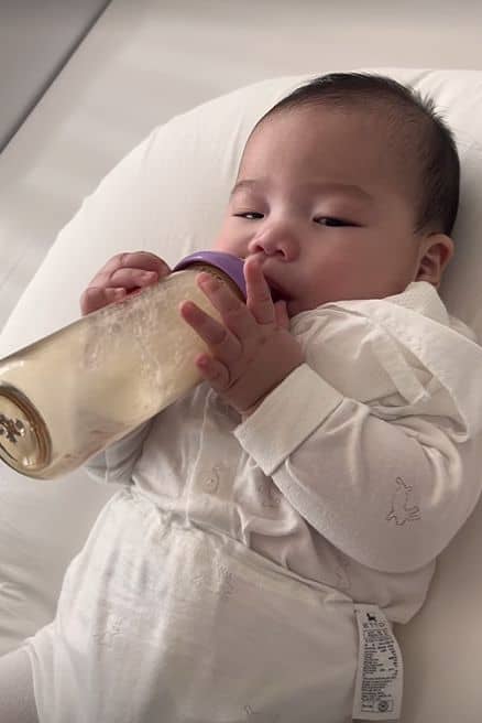 방송인 홍현희·제이쓴 부부의 아들 준범 군의 모습/제이쓴 인스타그램