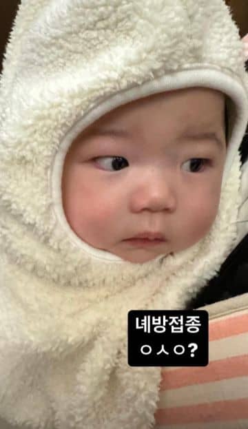 방송인 홍현희·제이쓴 부부의 아들 준범 군의 모습/제이쓴 인스타그램