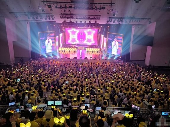 지난해 열린 박서진 show 현장 모습 /인터넷 커뮤니티