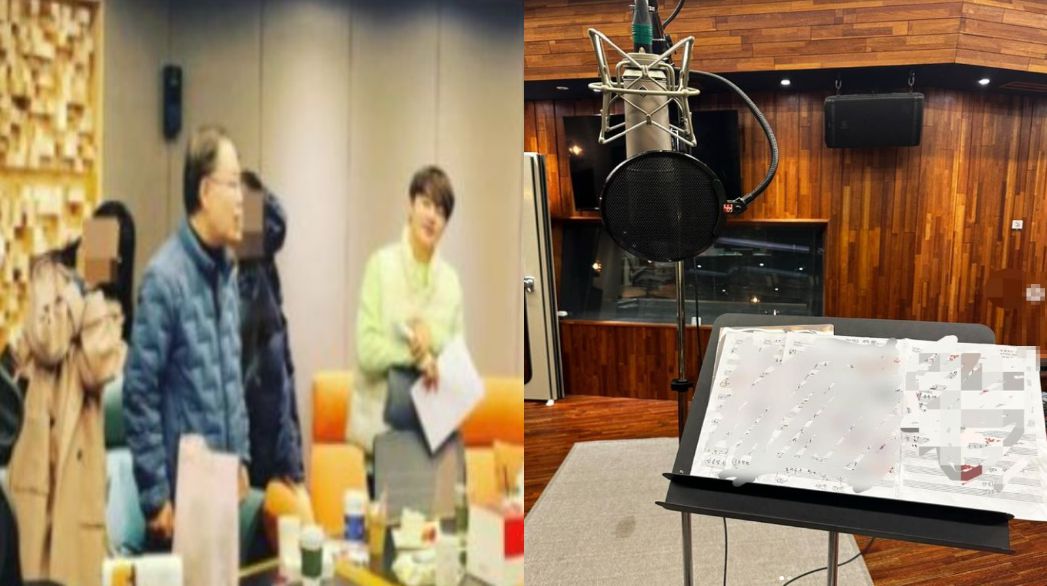 사진= (좌) 장구의 신’ 박서진과 정차르트가 신곡 발매를 위해 뭉친 사진/ 김현아 인스타그램 (우) 박서진이 단독콘서트를 위해 녹음실에서 연습하고 있다는 근황 사진/ 박서진 인스타그램