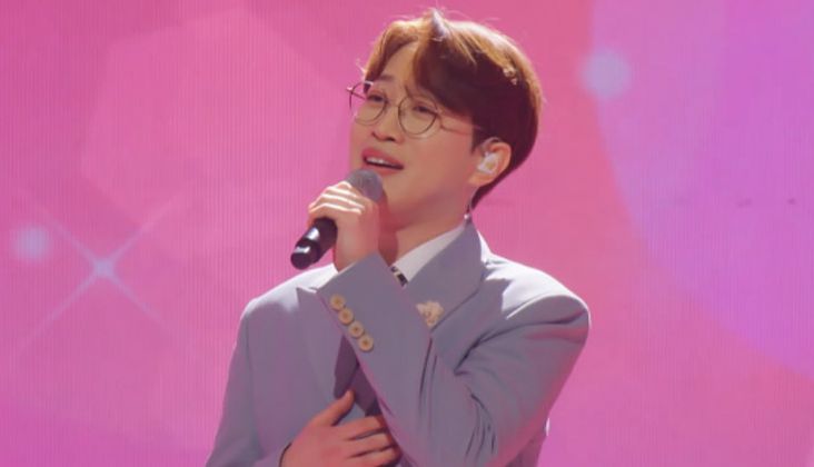 본선 4차전에서 '시절인연'을 부른 최수호/ TV 조선 미스터트롯2