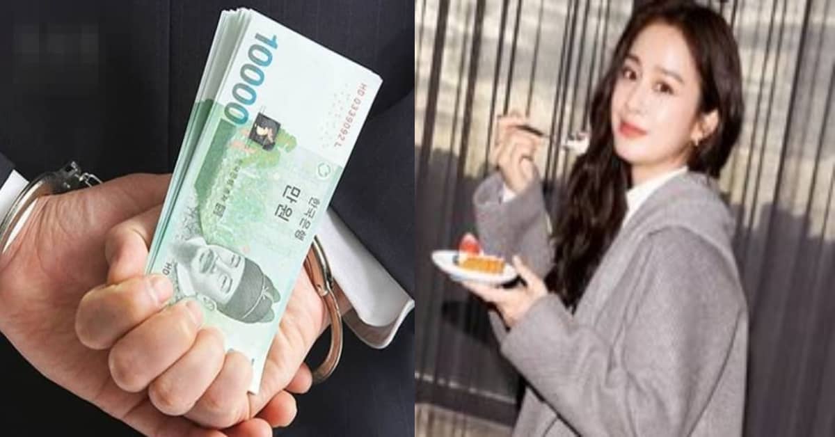 (좌) 탈세 예시 자료/온라인 커뮤니티, (우) 배우 '김태희'의 모습/올리비아 로렌