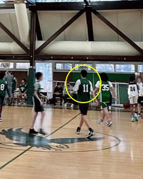 배우 권상우 아들 '룩희' 군의 뒷모습/손태영 인스타그램