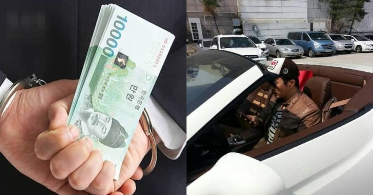 (좌) '탈세'에 대한 시각 자료/온라인 커뮤니티, (우) 배우 권상우가 슈퍼카를 모는 모습/권상우 웨이보