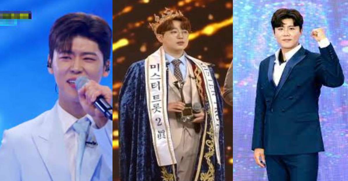  (좌) 활어보이스 박지현/틱톡 (가운데) 우승자 안성훈/텐아시아 (우) 3위에 오른 진해성 / 마이데일리 